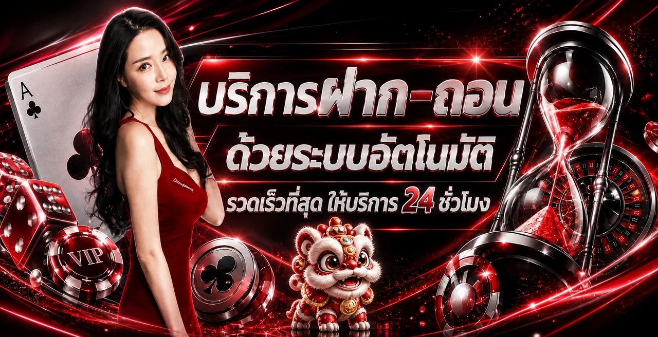 ระบบฝากถอนอัตโนมัติ RICH96 ตลอด 24 ชั่วโมง